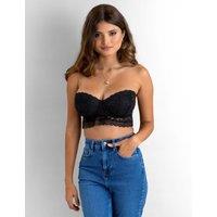 Rebel Lace Wired Longline Bra