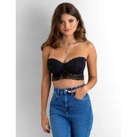 Rebel Lace Wired Longline Bra