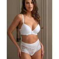 Pour Moi Fleur High Rise Shorts White