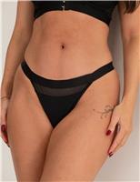 India High Leg Thong