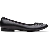 Leather Flat Ballet Pumps
