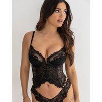 India Lace Wired Basque (B-F)