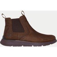 Skechers Augustino Chelsea Boots Dark Brown