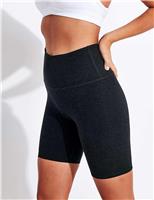 Spacedye High Waisted Biker Shorts