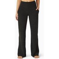 Beyond Yoga Spacedye Laid Back Wide Leg Joggers Black