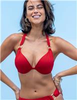 Samoa Boost Wired Padded Plunge Bikini Top