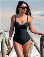 Free Spirit Underwired Control Swimsuit (B-G)