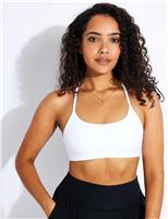 Spacedye Slim Racerback Sports Bra