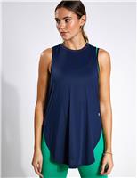 Zela Crew Neck Relaxed Vest Top