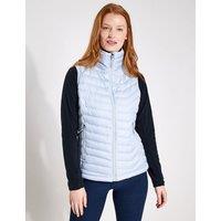 Columbia Powder Lite Quilted Funnel Neck Gilet Grey