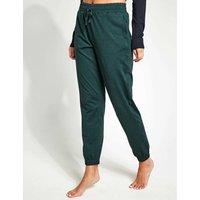 Girlfriend Collective Reset Cuffed Joggers Dark Green