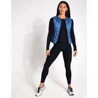 Kenal Quilted Collarless Gilet