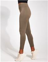 BORN High Waisted Leggings Brown