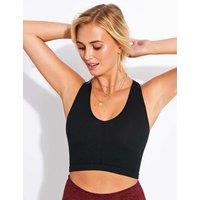 Free Throw Racer Back Running Crop Top