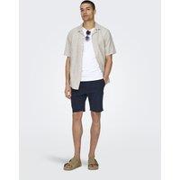 ONLY & SONS Elasticated Waist Shorts Dark Navy