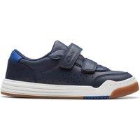 Kids Leather Riptape Trainers (7 Small - 12 1/2 Small)