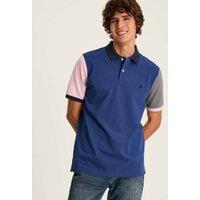 Pure Cotton Colour Block Polo Shirt