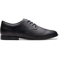 Clarks Kids' Leather Brogues (3 Large - 7 Large) Black