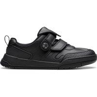 Kids Leather Riptape Trainers (10 Small - 2 Large)