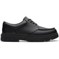 Clarks Kids' Leather School Shoes (3 Large - 9.5 Large) Black