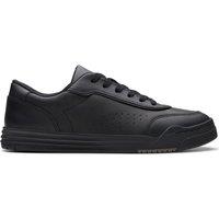 Clarks Leather Trainers (13 Small - 10 Large) Black