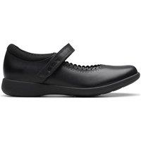 Clarks Kids' Leather Mary Jane Shoes (10 Small - 2 Large) Black