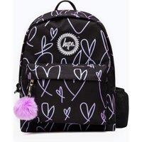 Kids Heart Print Backpack