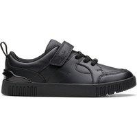 Kids Leather Riptape Trainers (10 Small - 2 Large)