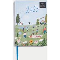 2025 Large A5 Family Planner - Illustrated