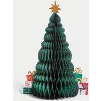 3D Pop-Up Honeycomb Tree Charity Christmas Card