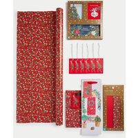 Red 3M Christmas Gift Wrap with Cards, Tags, Bags & Tissue