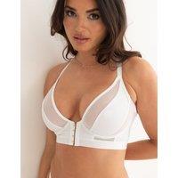 Pour Moi India Mesh Wired Bralette White