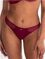 Milan Mesh & Lace Thong