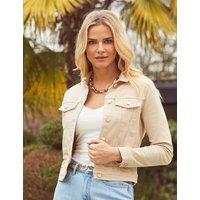SOSANDAR Denim Jacket Ecru