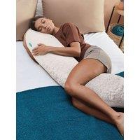 Cream Sherpa Fleece Body Pillow