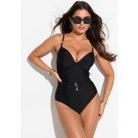 St Barts Wired Padded Plunge Swimsuit