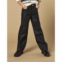 Coated Flared Jeans (8-14 Yrs)