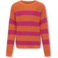 Cotton Blend Striped Knitted Jumper (7-14 Yrs)