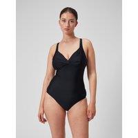 Shaping Cross Knot 1 Piece Swimsuit