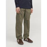 Pure Cotton Cargo Trousers (8-16 Yrs)