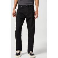 Straight Fit Pure Cotton 5 Pocket Jeans