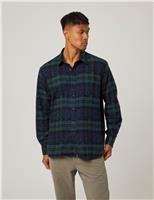 Peregrine Farley Shirt Navy Mix