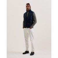 Cotton Blend Quilted Gilet