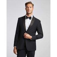 Ted Baker Slim Fit Wool Rich Tuxedo Jacket Black