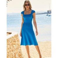 Knitted Square Neck Bodycon Dress