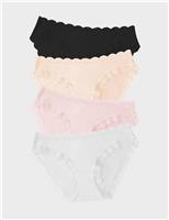 4pk Modal Rich Bikini Knickers