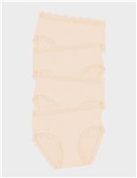 Stripe & Stare 4pk Modal Rich Full Briefs Sand