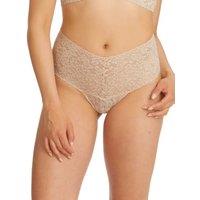 High Waisted Retro Lace Thong