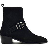 Mayflower Lane Suede Buckle Ankle Boots