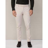 Hackett Slim Fit Pure Cotton Chinos Cream